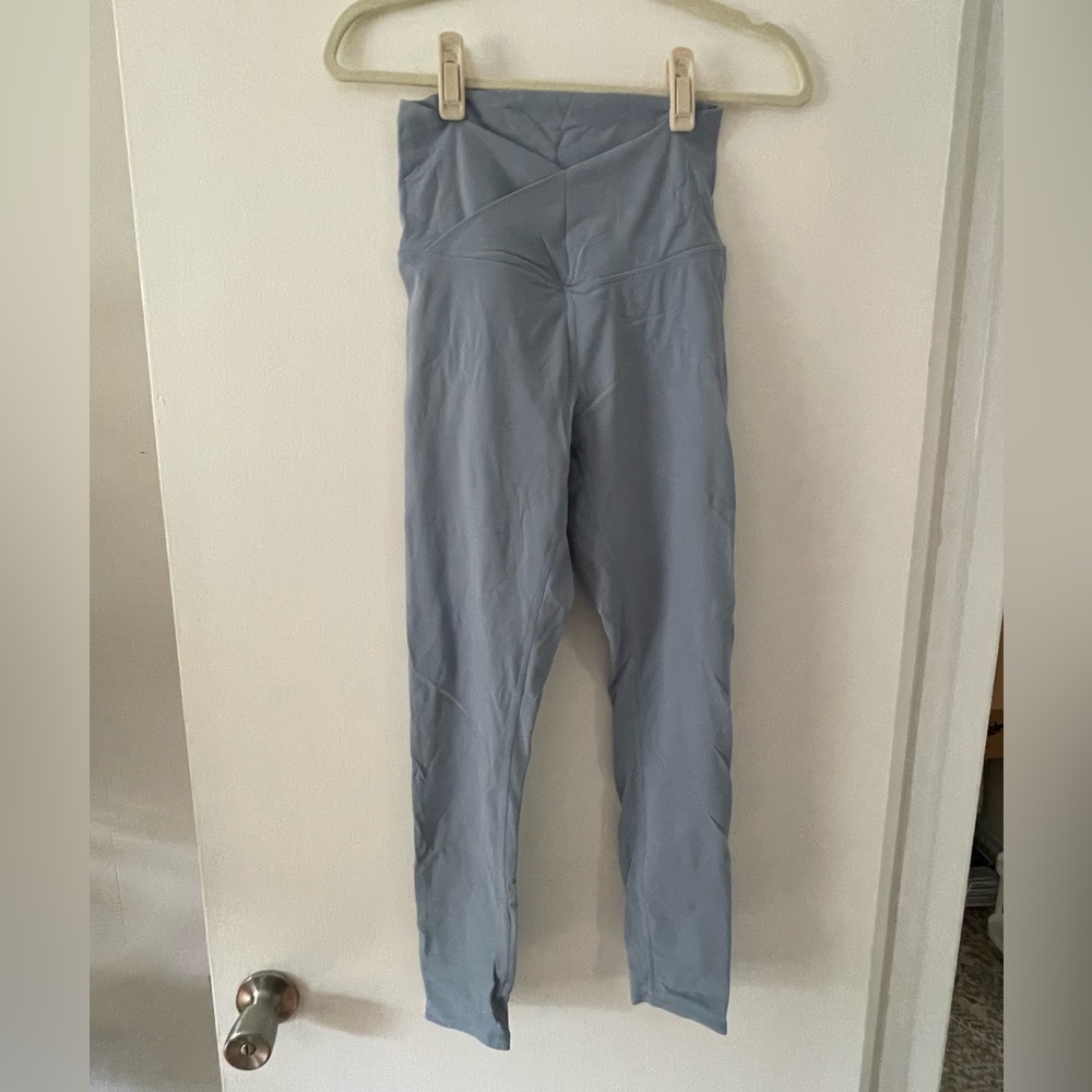Paragon cross waist light blue leggings